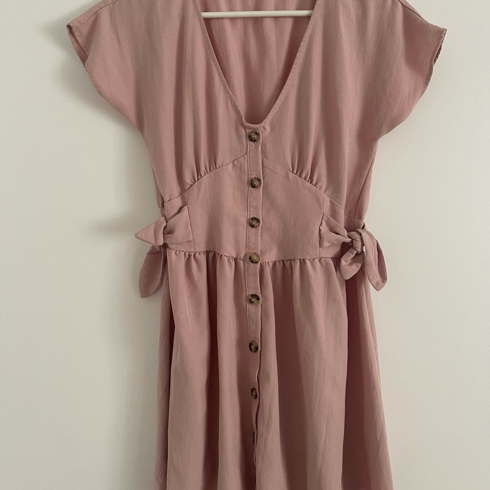 Zara Cinch Waist Dress - Picture 1 of 3